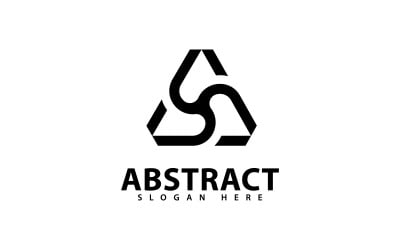 Triangle Logo Template vector design v12