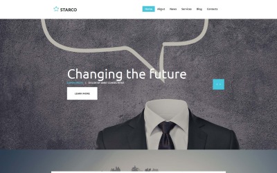 Business & Services Moto CMS HTML Template