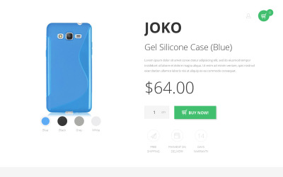 Magento Theme namens "Joko - Responsive" #55222