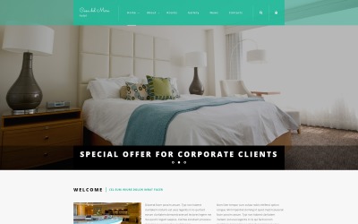 Responsive Hotel Suite Joomla #55286