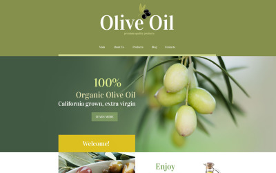 Reszponzív Food Store WordPress sablon 55218