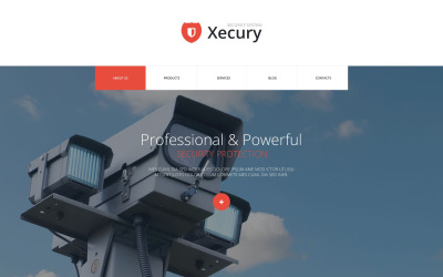 Xecury Joomla Template