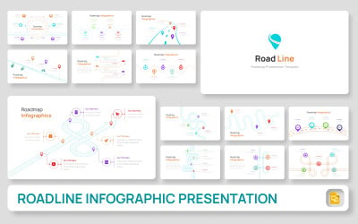 Roadmap Infographic Google Slides Presentation Template