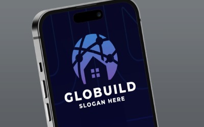 Global Real Estate Building Logo