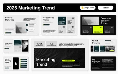 2025 Marketing Trend Google Slide Template