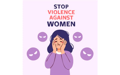 用手捂住脸的女人