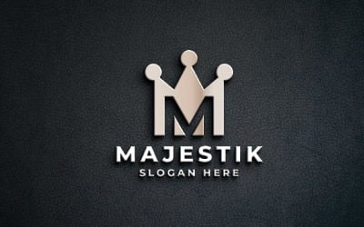 Modern Monogram of Authority and Class Logo