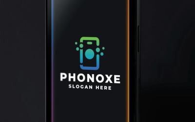 Modern Phone/Mobile Camera Logo