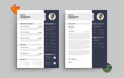 Modern Resume &amp;amp; CV Design Template