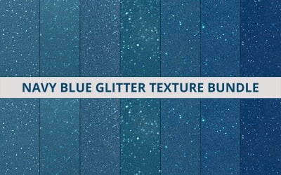 Navy &amp;amp; Royal Blue Glitter Texture Bundle – High-Resolution Sparkle Digital Papers