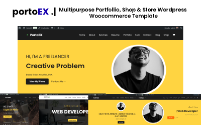 PortoEX – Modular Portfolio &amp;amp; Woocommerce WordPress Theme