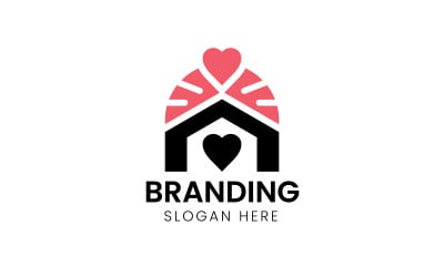Love or heart home logo-1049