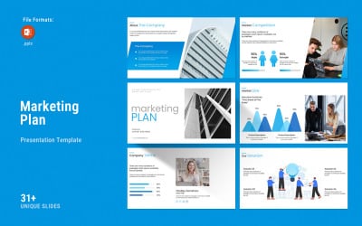 Marketing Plan PowerPoint Presentation Template.