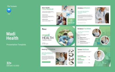 Шаблон презентации основного доклада MediCare Health