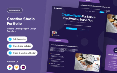 Porindo创意工作室作品集首页