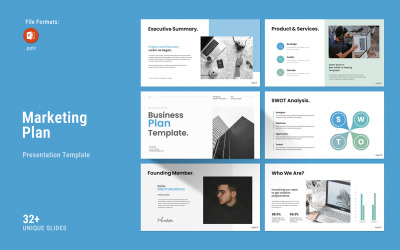 Professional Biz Plan PowerPoint Presentation Template