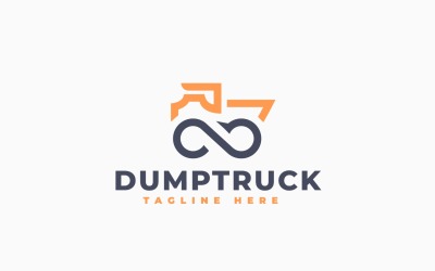 Dump Truck Logo Template Design