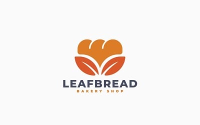 Logo-Vorlage für Blattbrot