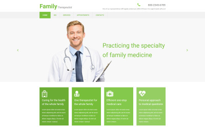 Doctor Moto CMS 3 Template