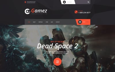 Gamez VirtueMart Template