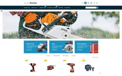 Tools Market PrestaShop-Design