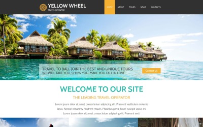 Travel Agency Moto CMS HTML Template