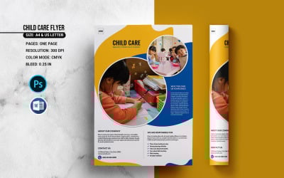Child Care Flyer Template