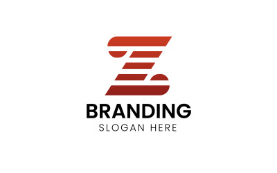 Písmeno Z tvar čáry konzultační logo-1062