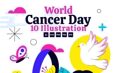 10 World Cancer Day Illustration