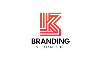 creative letter K media logo-1076