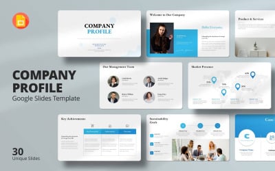 Company Profile _ Simple and Clean Google Slides Template