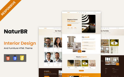 LuxSpace – HTML-Theme für Inneneinrichtung und Möbel