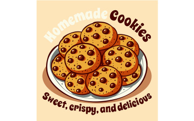 Une assiette de biscuits présentée sur une surface blanche