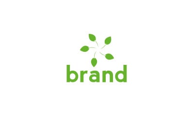 Awesome eco logo, green leaf logo, eco-friendly logo, modern eco leaf logo design