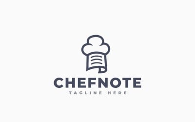 创意主厨笔记Logo模板设计