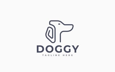 Doggy Logo Template Design
