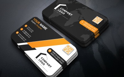 Modern Clean Minimal Editable Professional Business Card Template