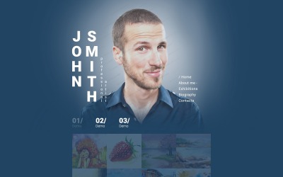 John Smith Template Web №55409