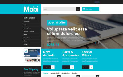 Mobi PrestaShop Teması