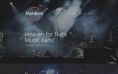 Modèle de site Web réactif de café