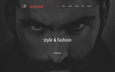 Photographer Portfolio Responsive Photo Gallery Template Template de Galeria de Fotos №55496