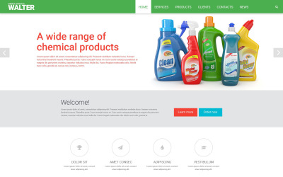 Responsivt Chemical Products Hemsidemall #55446