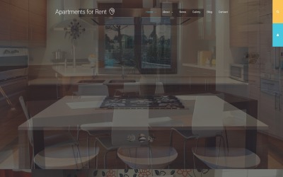 Responsywny szablon Joomla Apartments for Rent Joomla Template #55436
