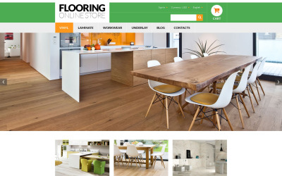 Reszponzív Flooring Online Store PrestaShop sablon 55465