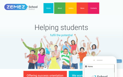 School District Joomla Template