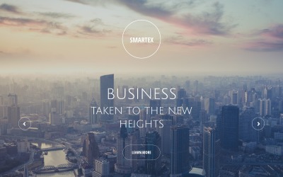 Smartex - doradztwo biznesowe Czysty szablon strony docelowej HTML5