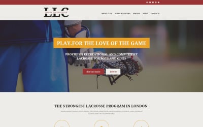 Sport Responsive Website Template
