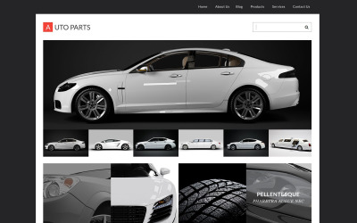 Wheels &amp;amp; Tires Responsive WordPress Theme