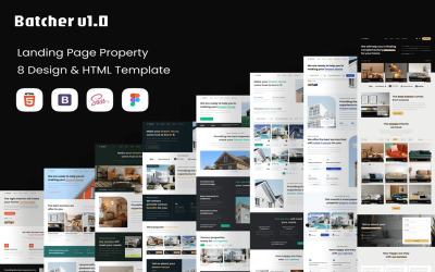 Batcher v1.0 - Multi-Concept Real Estate &amp;amp; Interior HTML Template