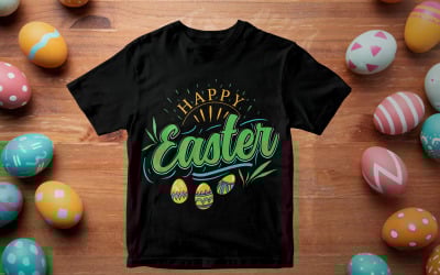 Happy Easter Shirt | Cute Bunny Easter Tee | Family Matching Easter T Shirt Design